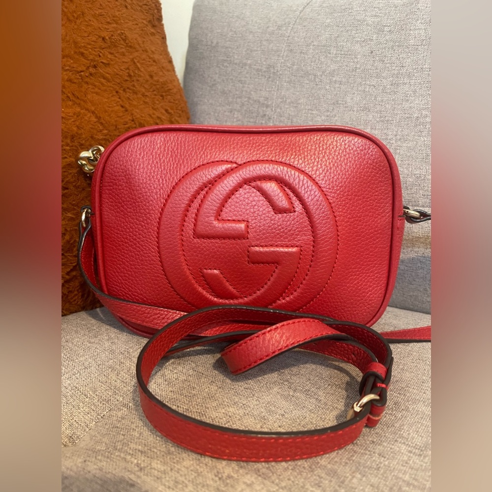 Gucci Soho Disco Red Leather